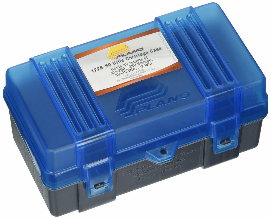 50 Round Plano Ammo Case with Slip Cover, Small