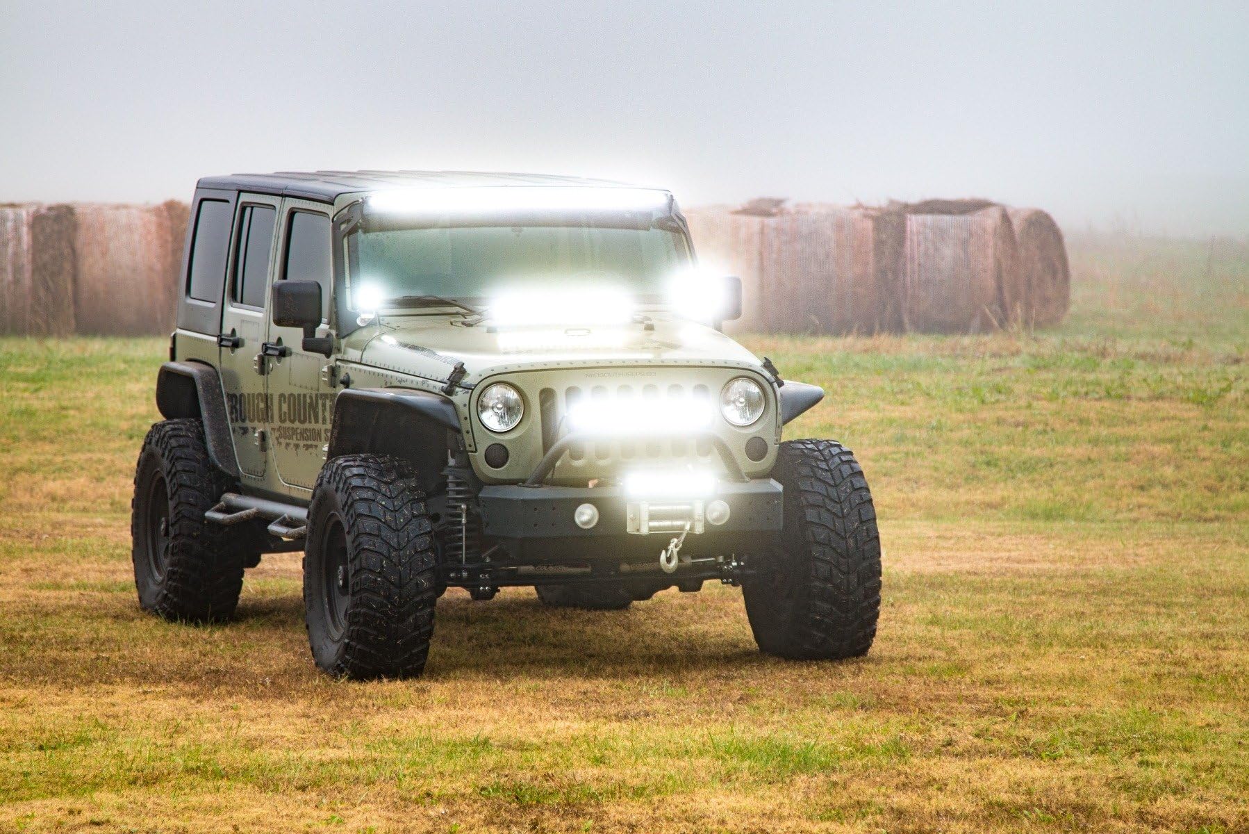 4" Rough Country X-Series Lift Kit for 07-18 Jeep Wrangler JK Unlimited - 67430