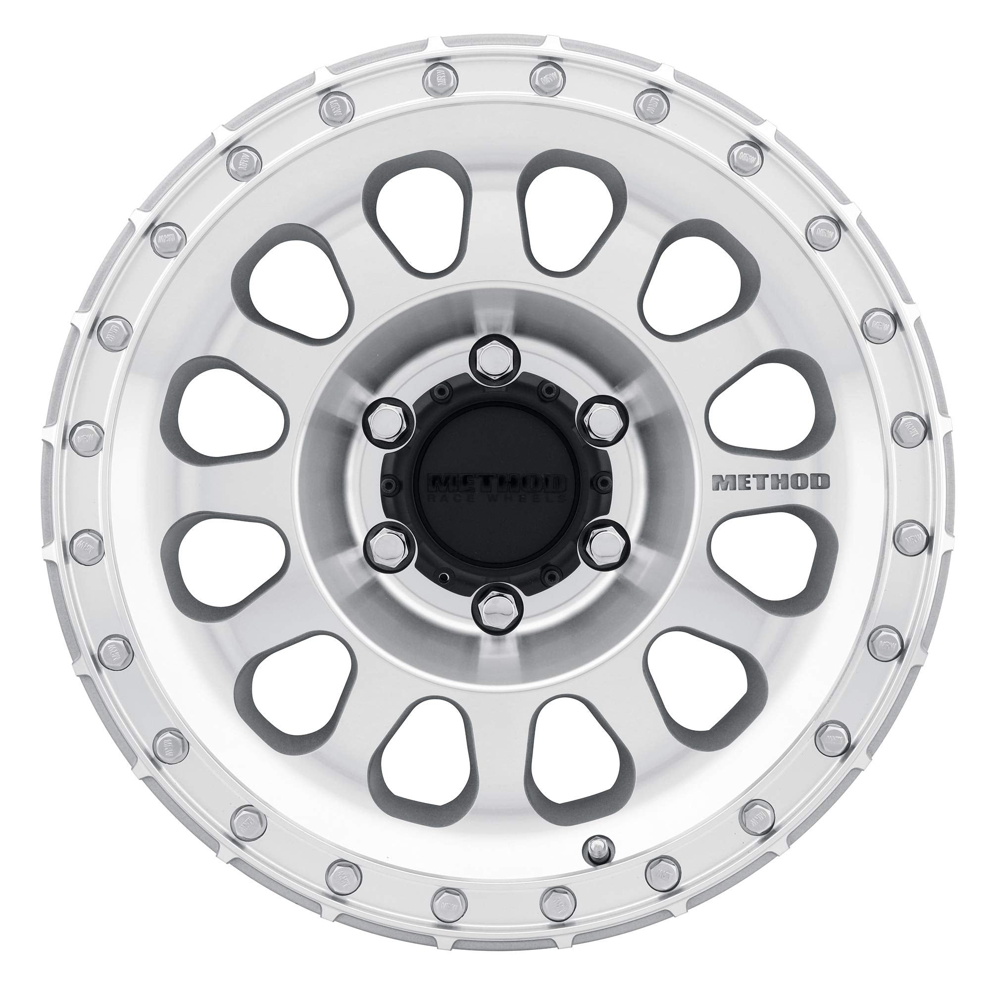 Method Race Wheels 17x8.5" Machined/Clear Coat 6x5.5", 0mm offset 4.75" Backspace, MR31578560300