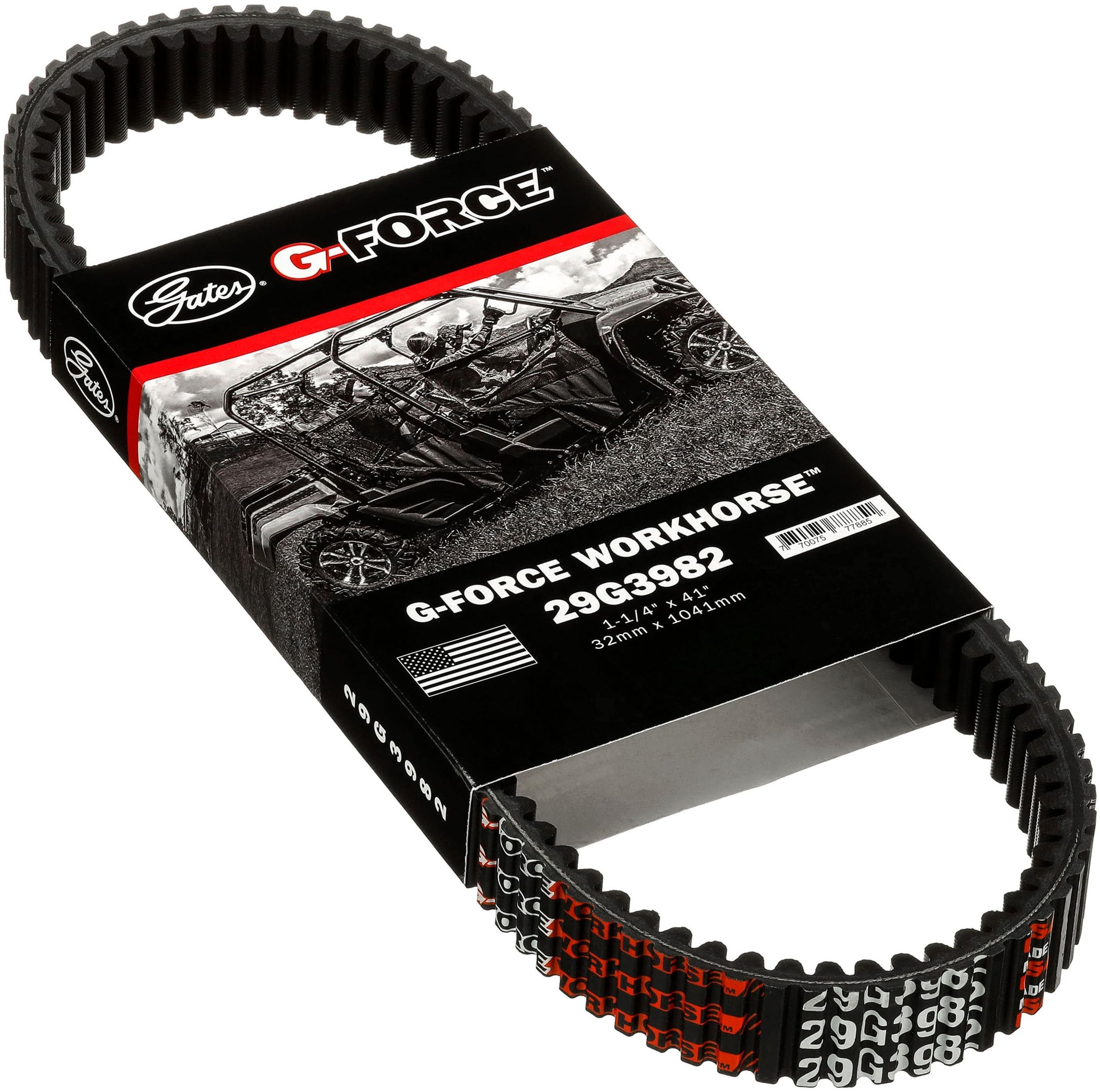 G-Force Gates 29G3982 Continuously Variable Transmission (CVT) Belt