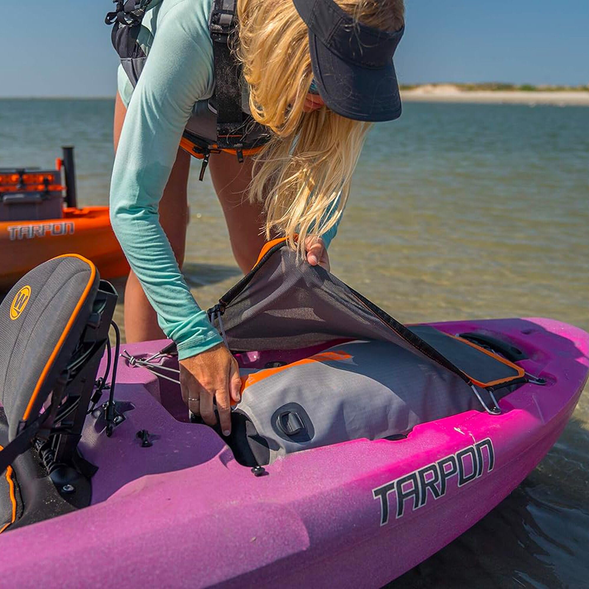 Tarpon 105 Wilderness Systems - Sit on Top Fishing Kayak - Premium Angler Kayak - Adjustable Premium Seat - 10.6 ft - Forest Green