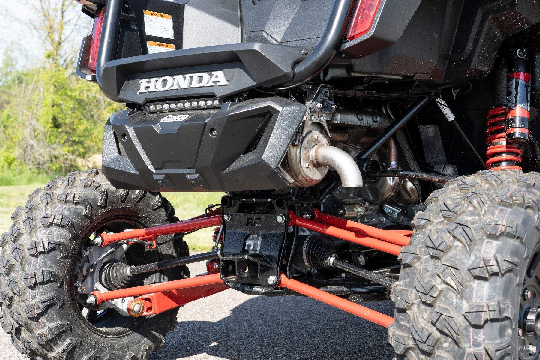 2" Rough Country Receiver Hitch Plate for 2019-2022 Honda Talon - 92028 Black