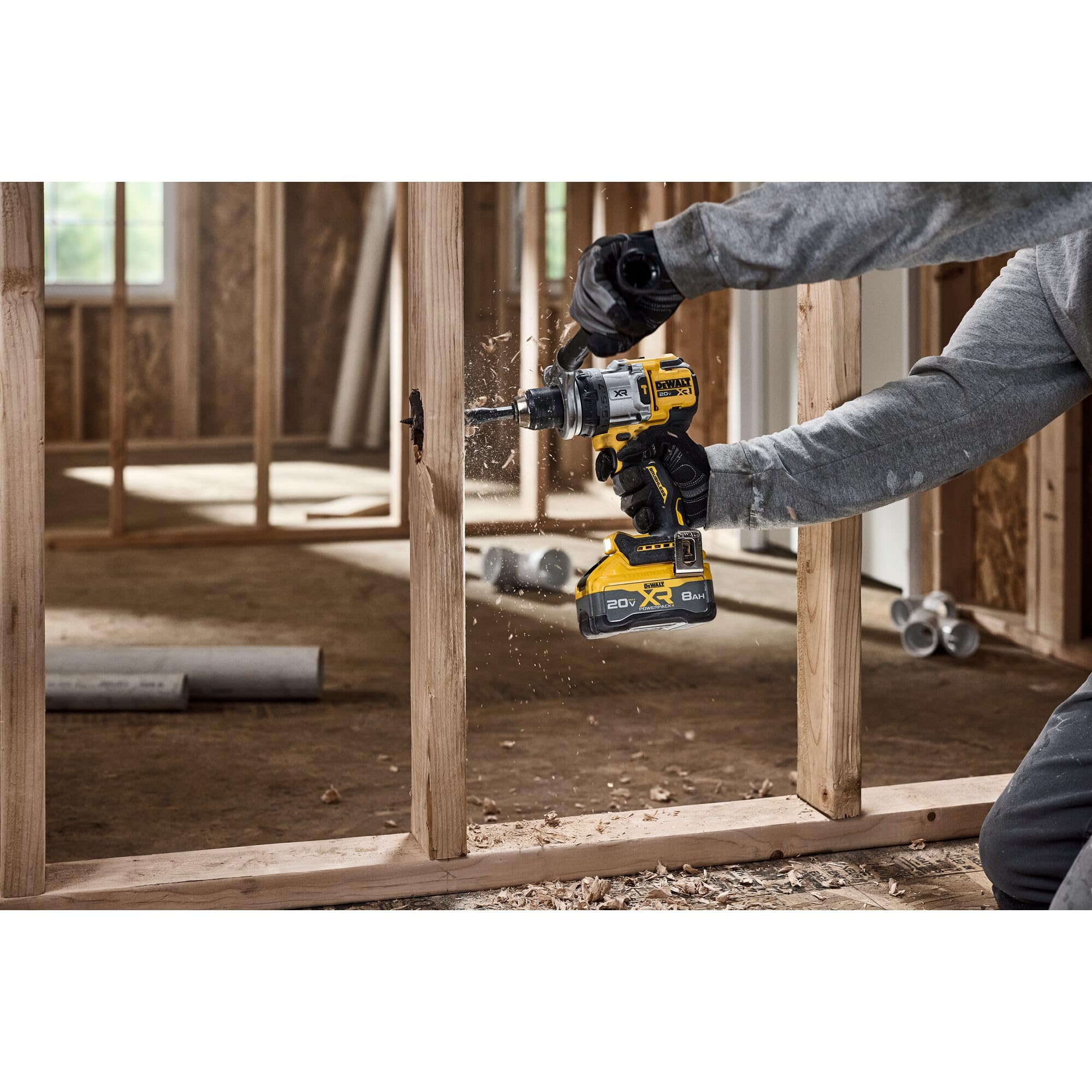 20V MAX XR DEWALT 1/2 Inch Cordless Hammer Drill, Bare Tool Only (DCD1007B)