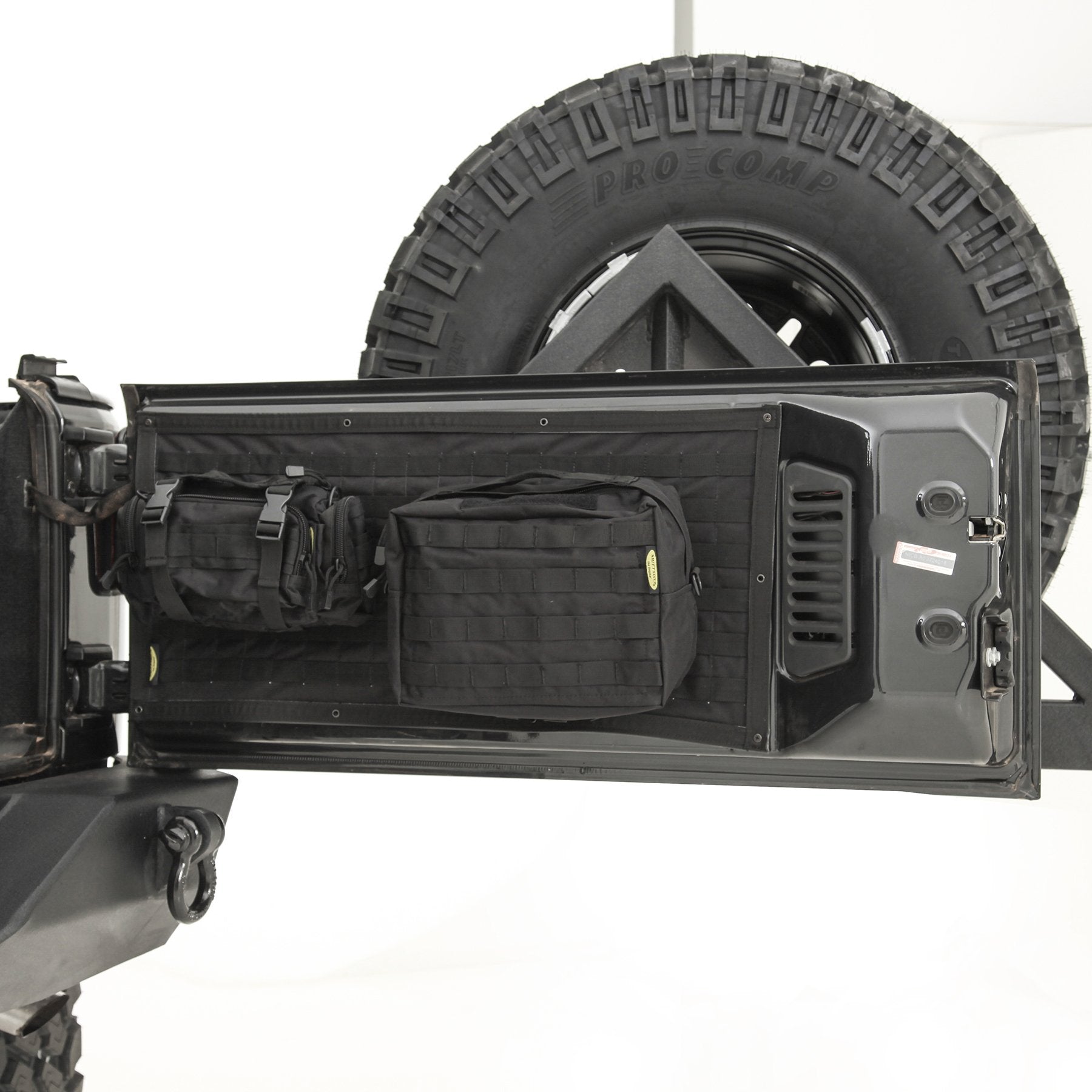 SmittyBilt TAIL GATE GEAR CVR BLK - SB5662301