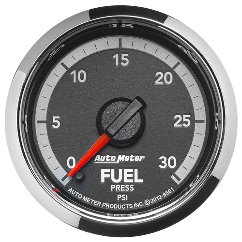 2-1/16" Electric Fuel Pressure Gauge Auto Meter 8561 (0-30 PSI, 52.4mm) Factory Match