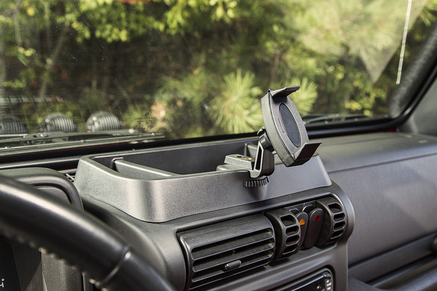Rugged Ridge Multi-Mount Dash for Jeep Wrangler TJ/LJ | Thermoplastic Olefin (TPO), Black | 13551.18 | Fits 1997-2006 Jeep Wrangler TJ/LJ