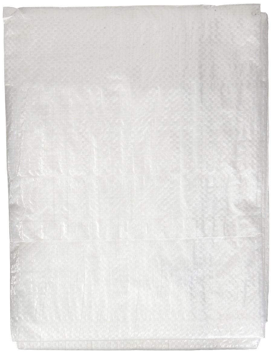 57060 Erickson Clear White Economy Grade Poly Tarp, 6' x 8', 1 Pack