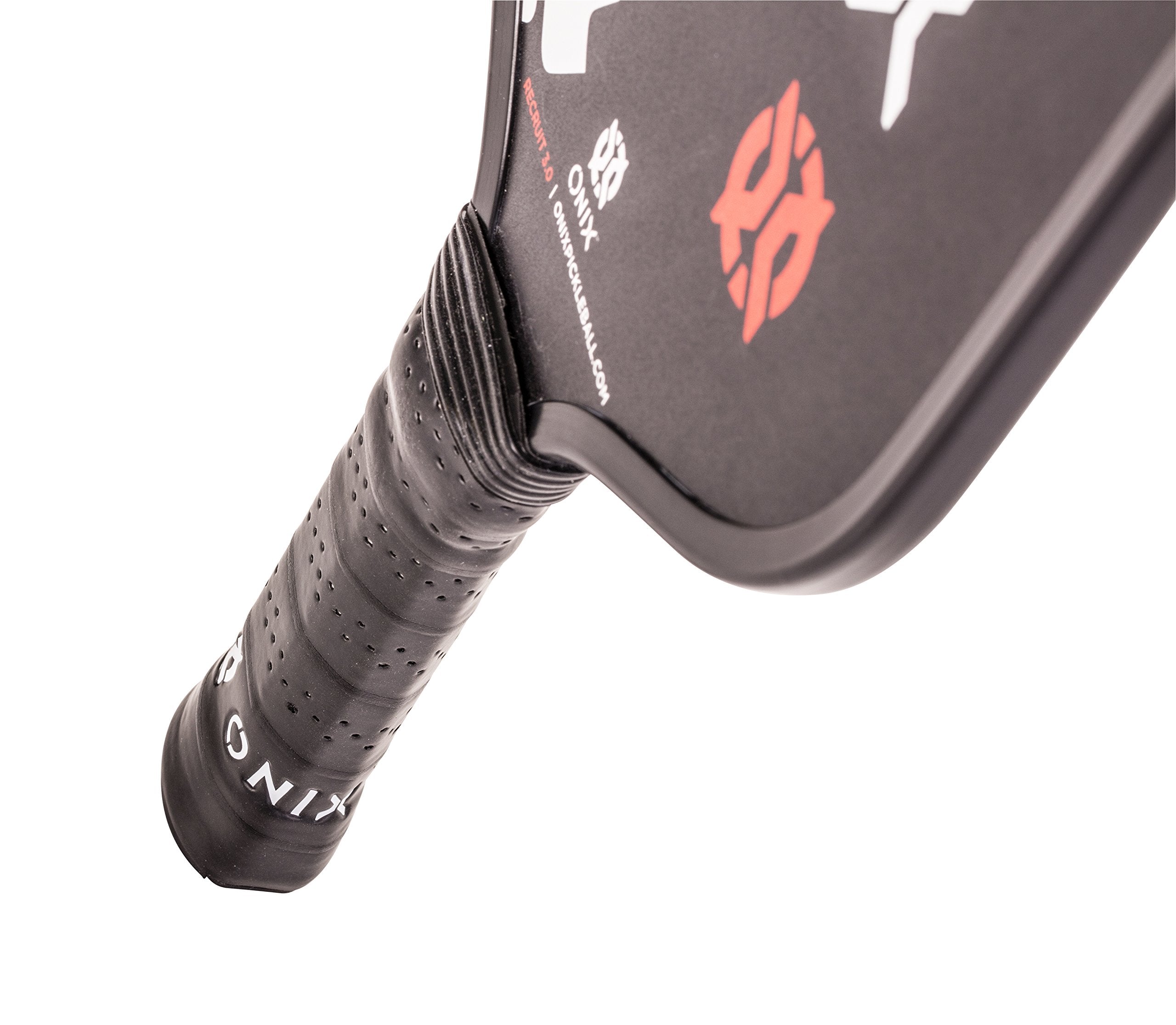 Recruit Onix 3.0 Oversized Polypropylene Core Pickleball Paddle For All Ages and Skill Levels, Black