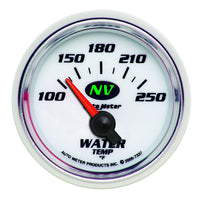 Auto Meter NV Short Sweep Electric Water Temperature Gauge 7337