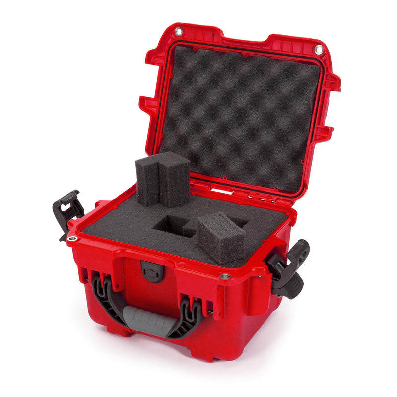 Waterproof Nanuk Hard Case 908 with Foam Insert - Red