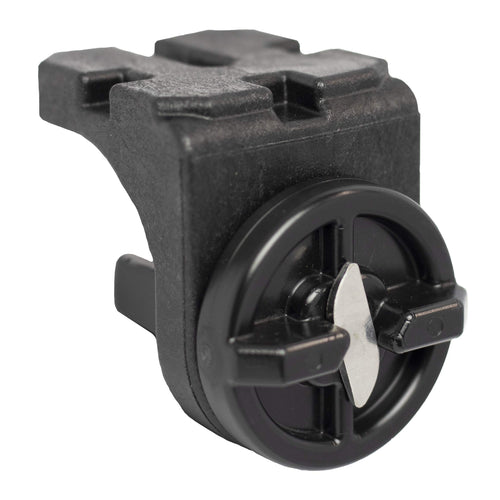 YakAttack Track Adapter Turnkey – 90° Mount | Fits Ranger, Lund, Triton, Crestliner, Tracker & More | Use GearTrac & MightyBolt Accessories on 90° Gunwale Boat Tracks | Made in USA