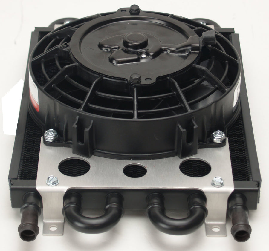 7"FAN OIL COOLER, Black