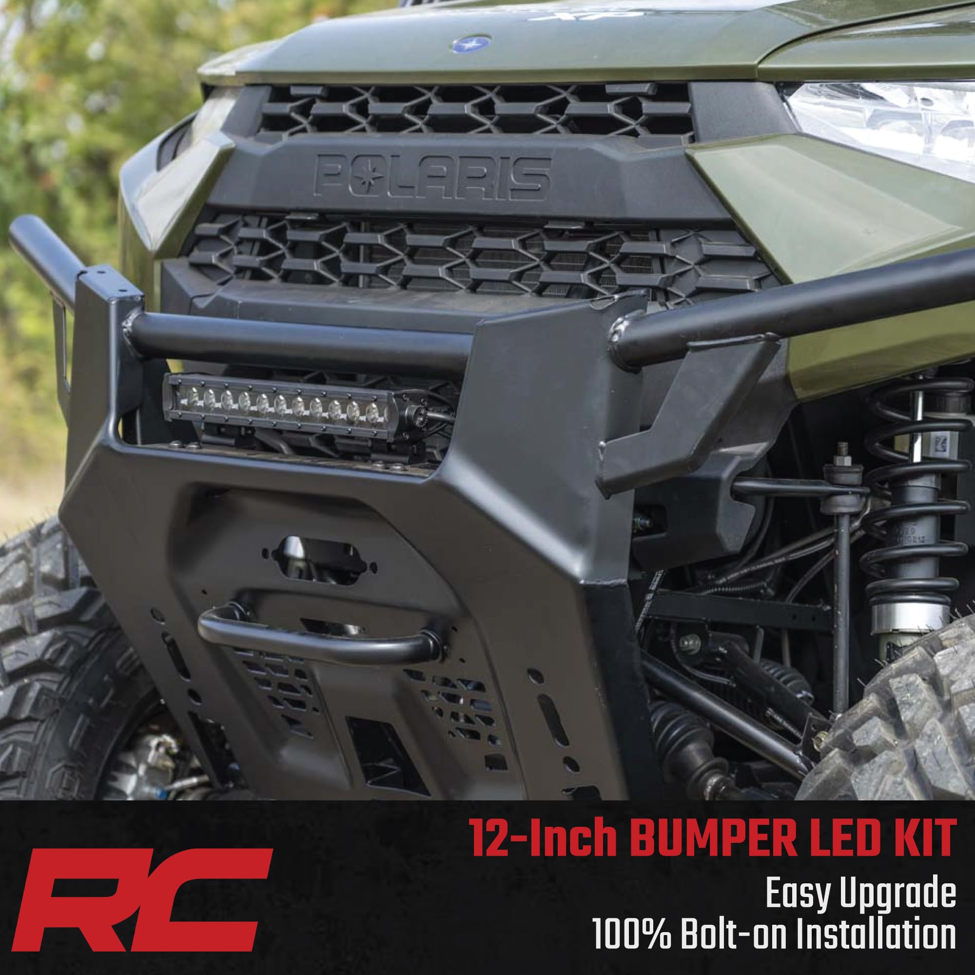 12" Inch Rough Country LED Bumper Kit for Polaris Ranger XP 1000-93014