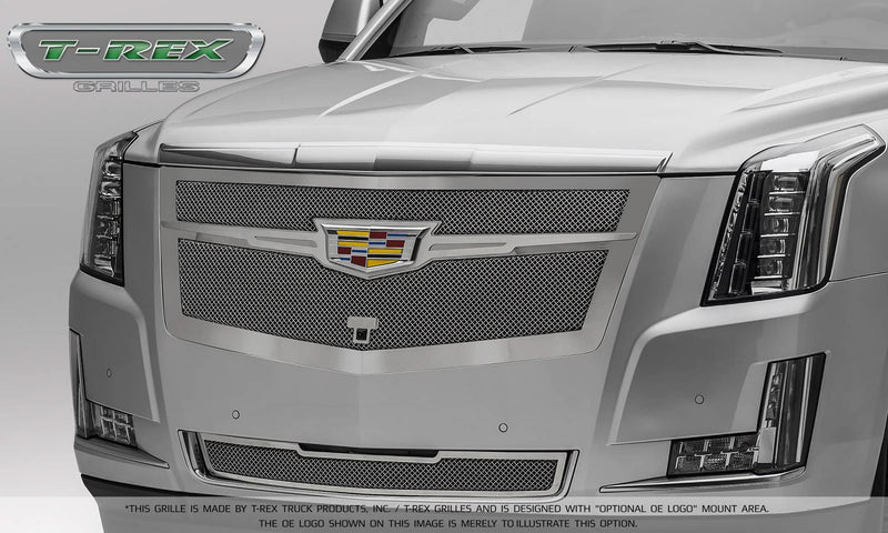 Upper Class Series T-Rex Grilles 2015i-2020 Escalade Bumper Grille, Chrome, 1 Pc, Replacement - PN #57181, Polished
