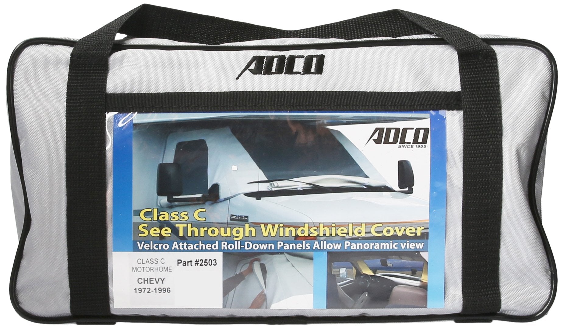 Clear ADCO 2503 RV Windshield Cover
