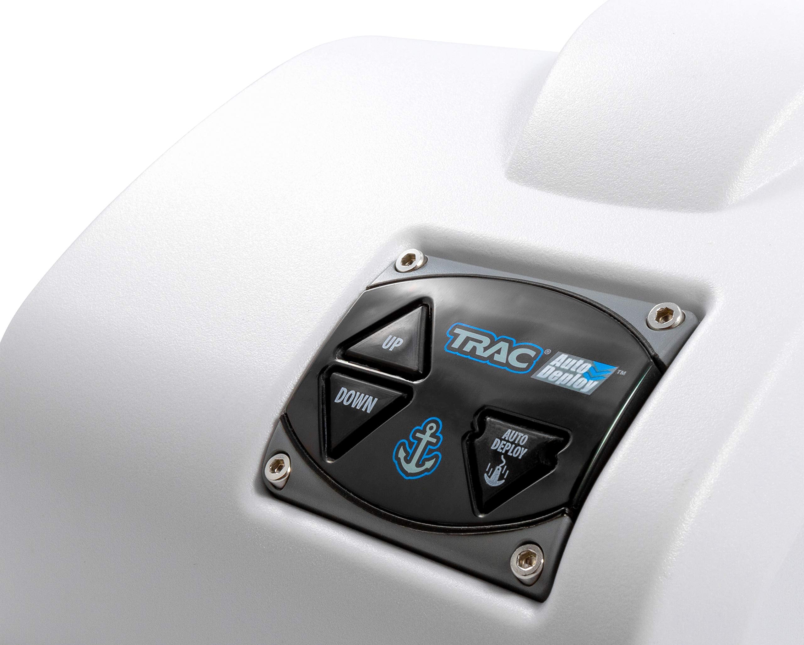 Trac Sea Outdoors 40 AutoDeploy-G3 Electric Anchor Winch - Anchors Up to 40 lb. - Includes 100-feet of Pre-Wound Anchor Rope with Use (69020)