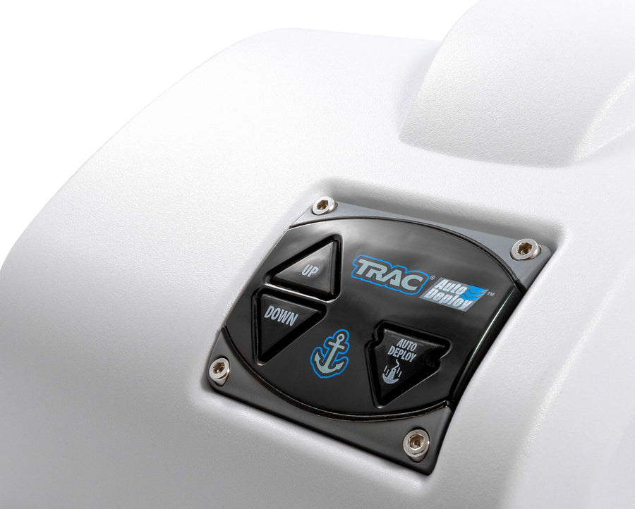 Trac Sea Outdoors 40 AutoDeploy-G3 Electric Anchor Winch - Anchors Up to 40 lb. - Includes 100-feet of Pre-Wound Anchor Rope with Use (69020)