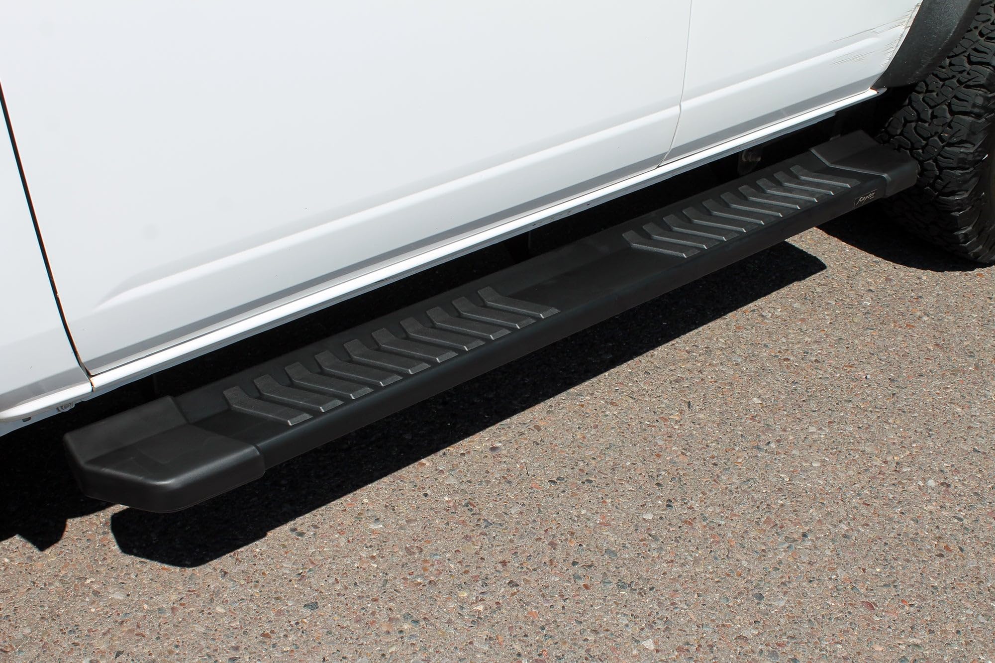 Running Boards Raptor Series Steps 6in OEM Style Black Aluminum Compatible with 21-26 Bronco 4-Door