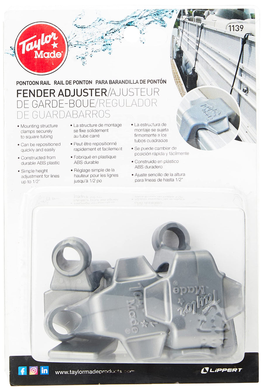 Pontoon Boat Rail Fender Hanger / Adjuster, Taylor Made Products 1139, Pack of 4