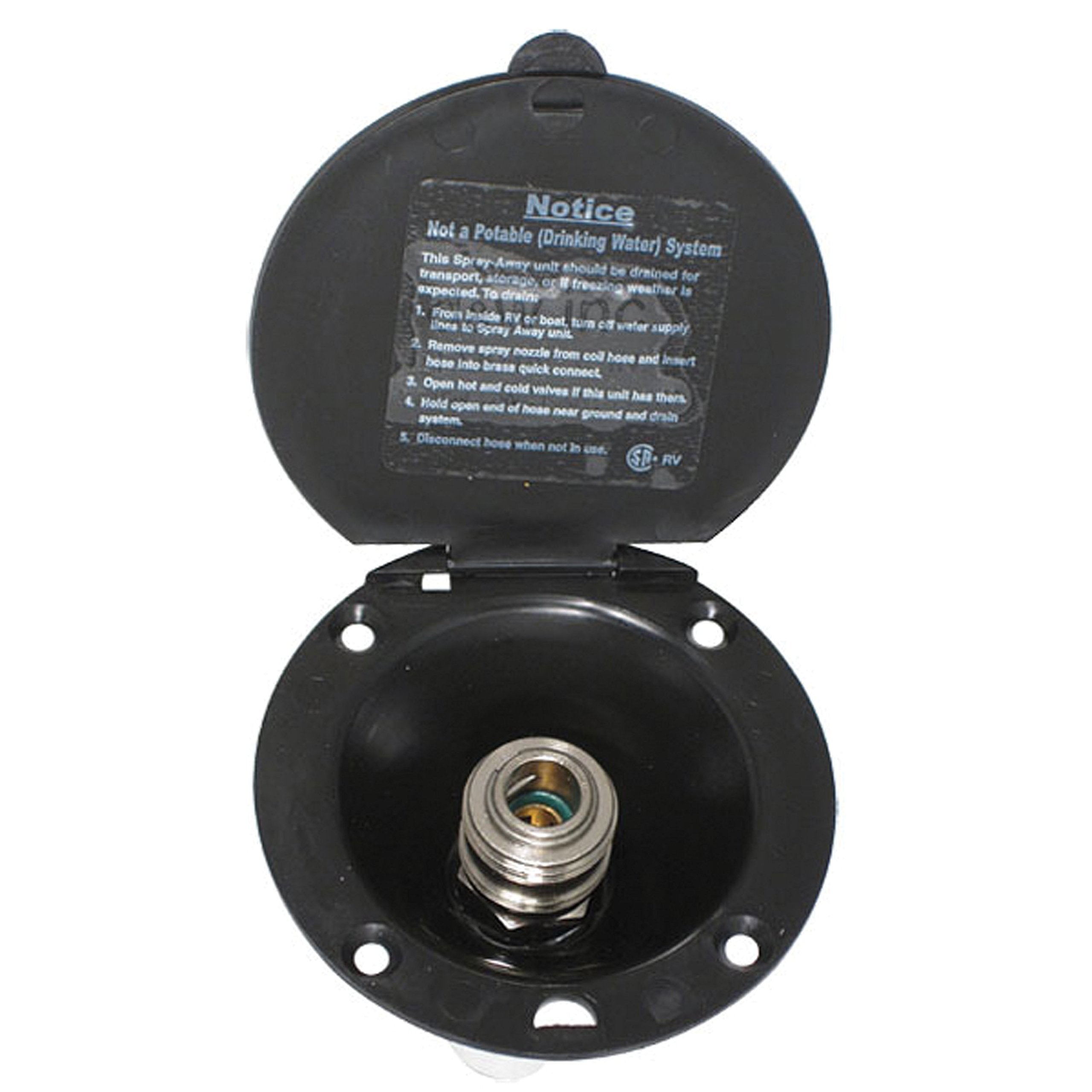 Phoenix Faucets Valterra PF147006 Quick Connect Valve - Black