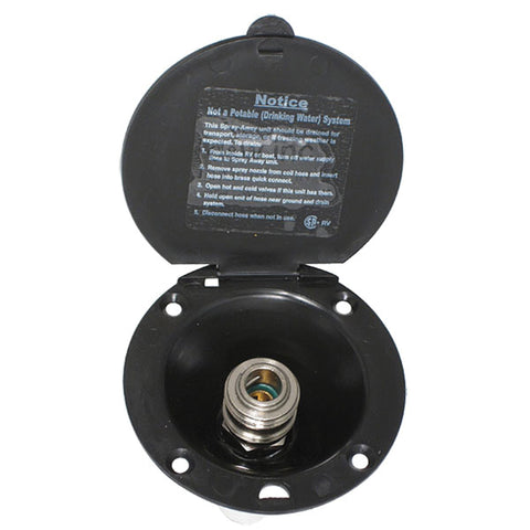 Phoenix Faucets Valterra PF147006 Quick Connect Valve - Black