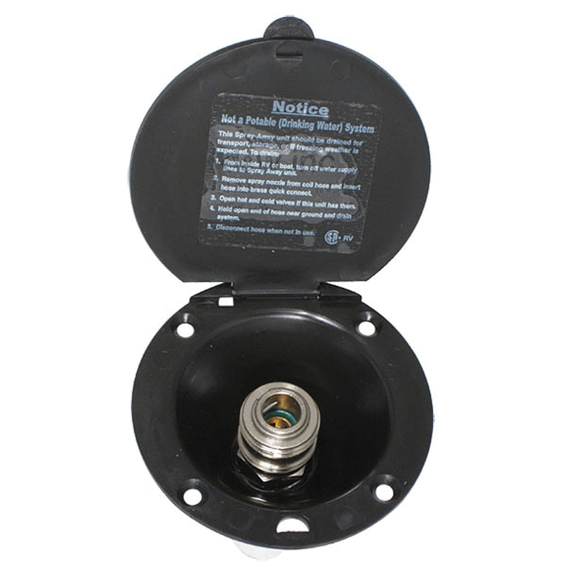 Phoenix Faucets Valterra PF147006 Quick Connect Valve - Black