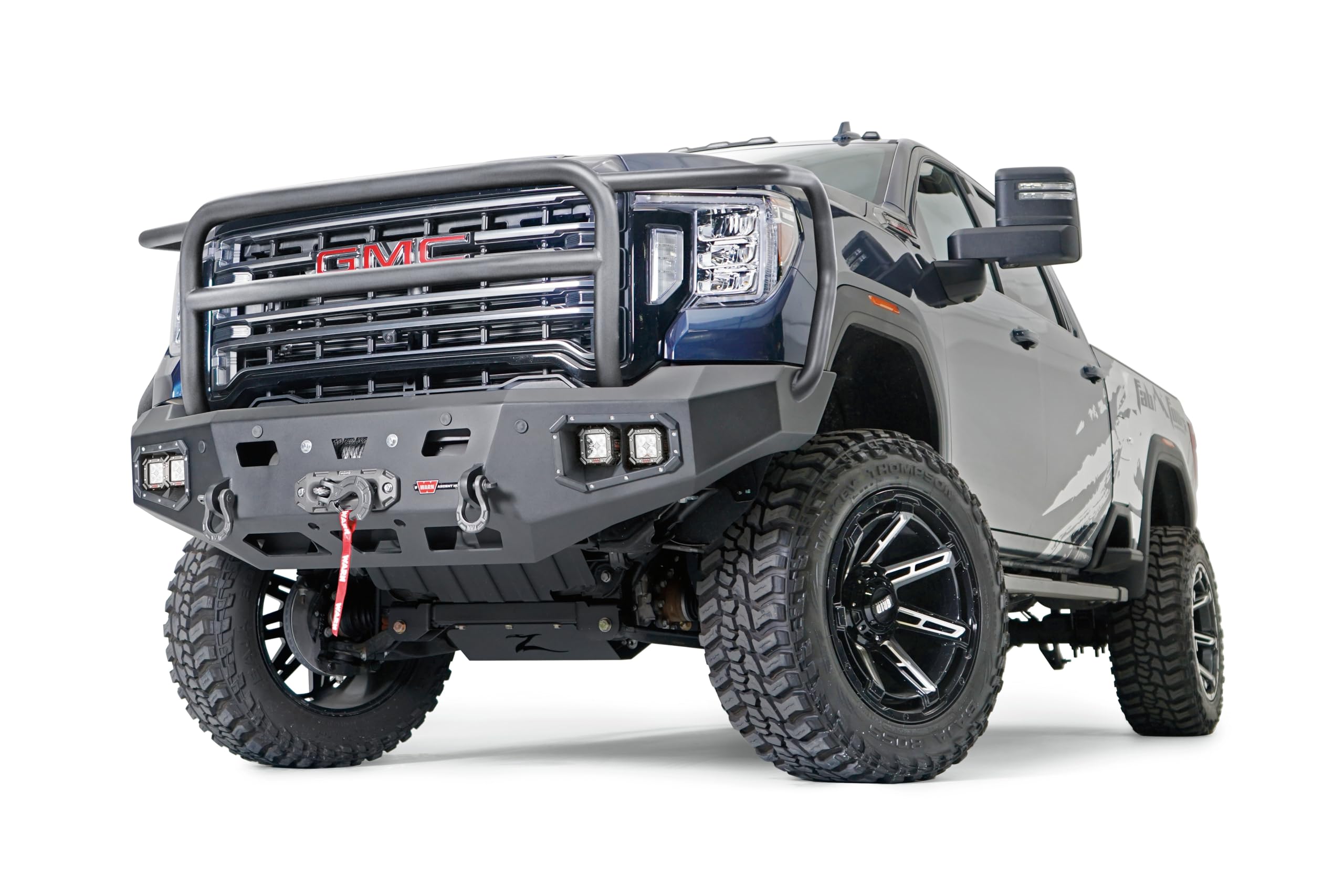 Ascent WARN 107178 Front Bumper with Full Grille Guard Tube, Fits: GMC Sierra HD 2500/3500 (2020-Current)