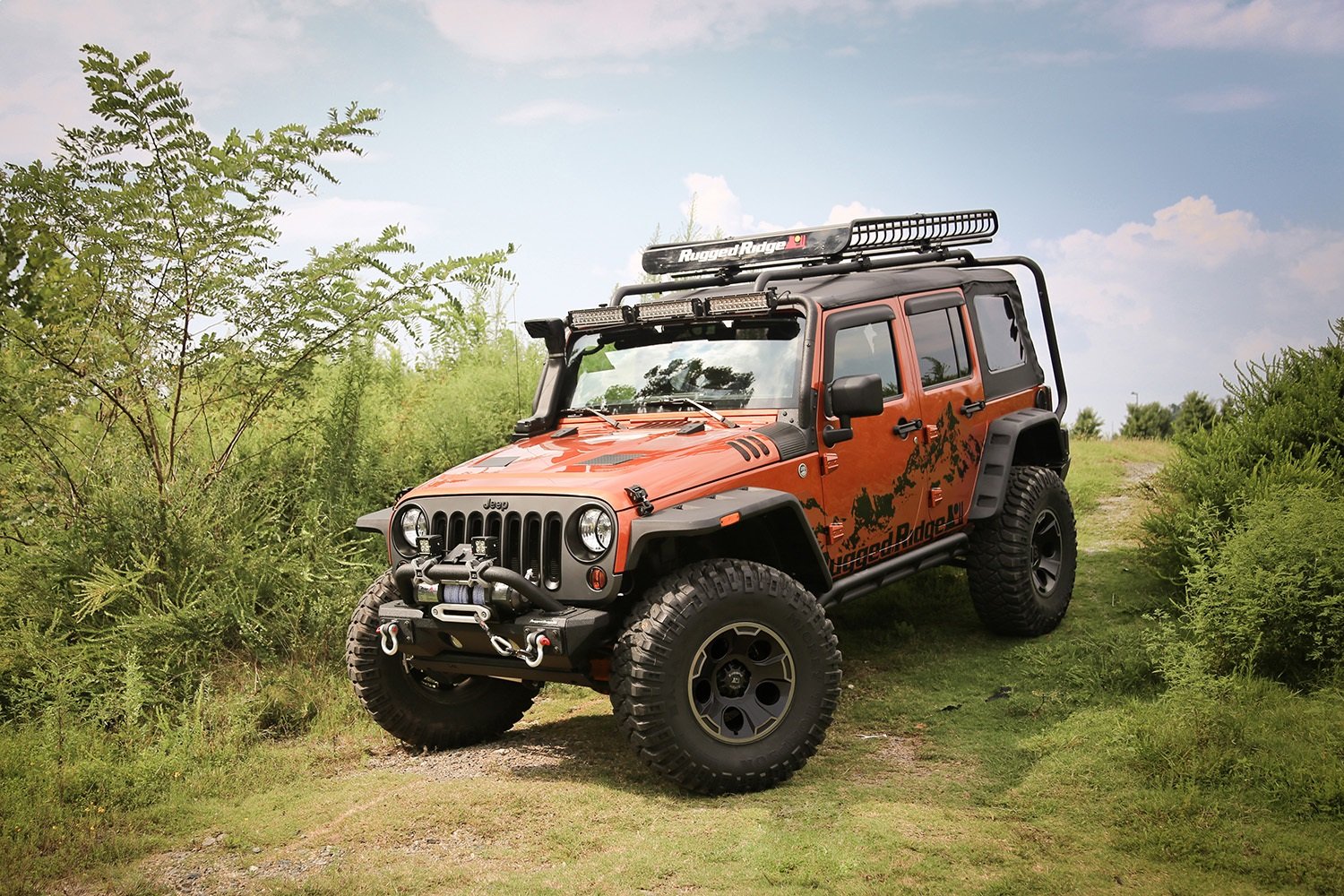 Hurricane Fender Flare Kit, Rugged Ridge, EU, Textured | 11640.09 | Fits 2007-2018 Jeep Wrangler JK