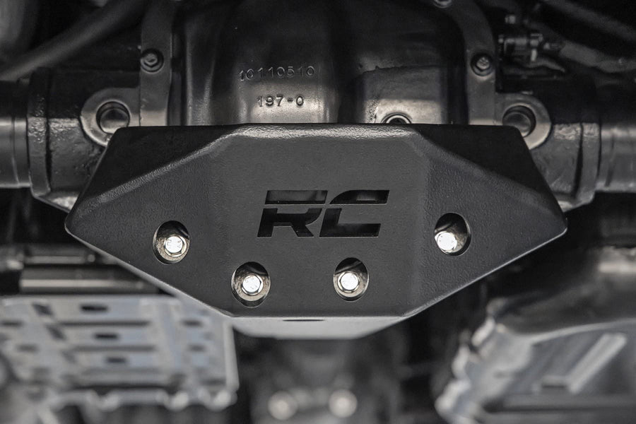 Rough Country M230 Rear Diff Skid Plate for 18-24 Jeep Wrangler JL - 10628