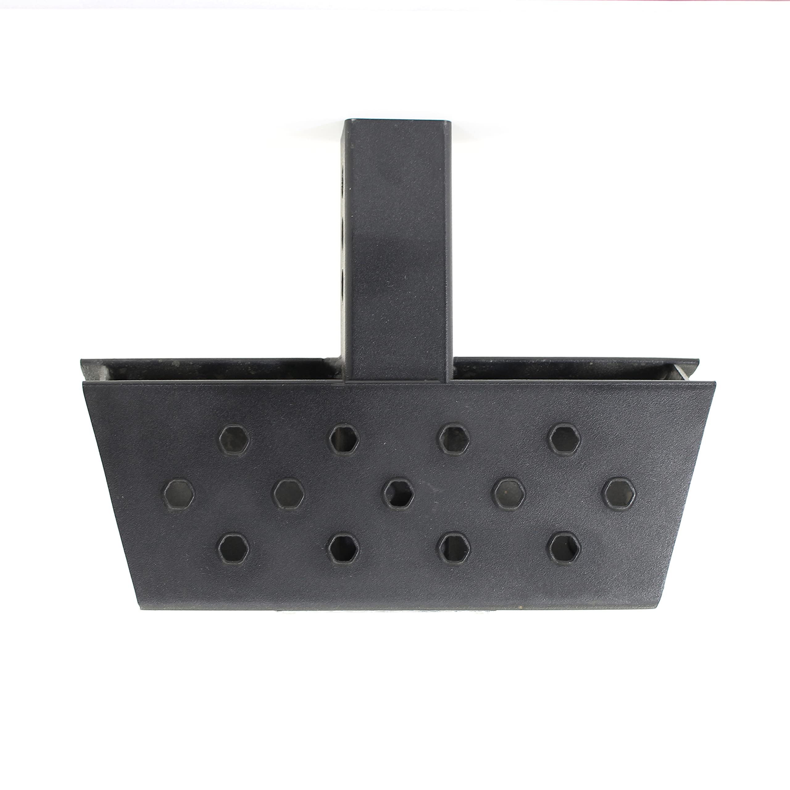 Go Rhino HS-10 Hitch Step Skid Plate | 12" Mild Steel, Textured Black | HS1012T | Fits 2" Receivers