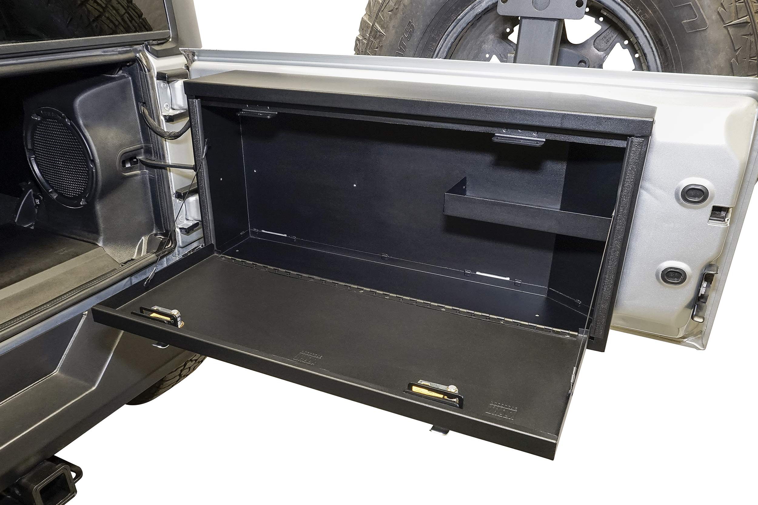 Lockbox Tuffy Security Products | Tailgate Premium Storage for Jeep Wrangler JK | 2007-2018