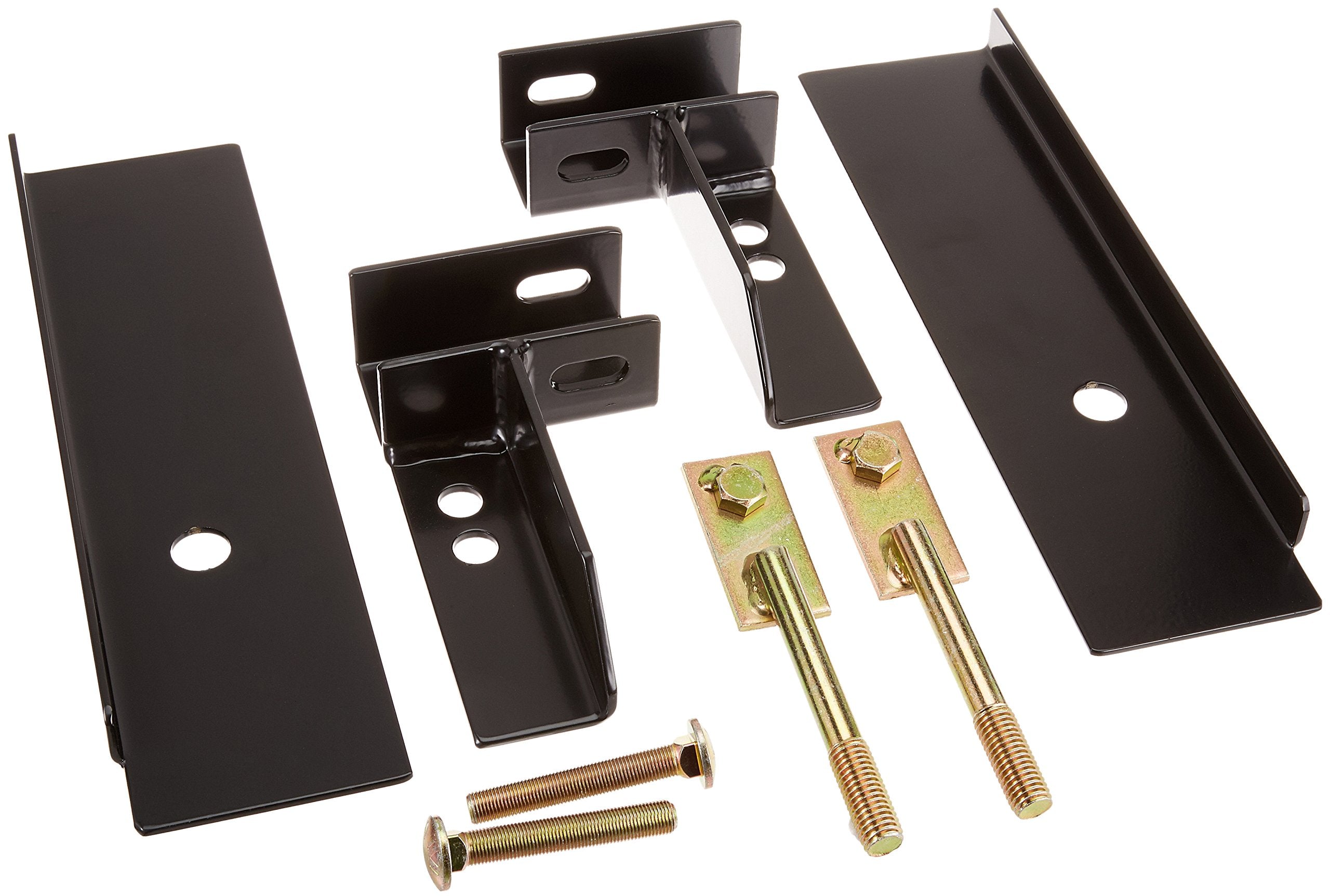 BACKRACK RealTruck Hardware Kit for use w/ 21" Toolbox, Black, No Drill | 30118TB | Fits 2008-2019 Toyota Tundra