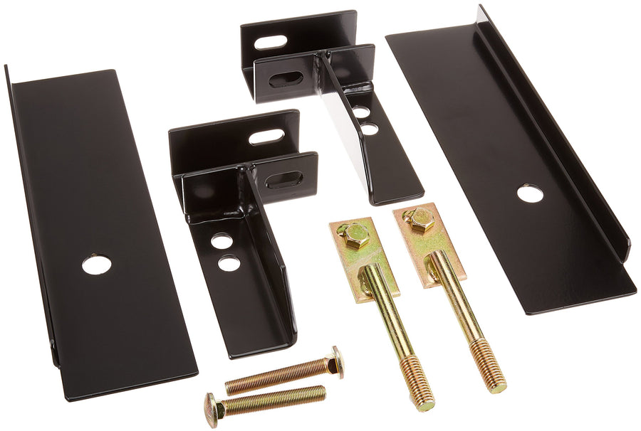 BACKRACK RealTruck Hardware Kit for use w/ 21" Toolbox, Black, No Drill | 30118TB | Fits 2008-2019 Toyota Tundra