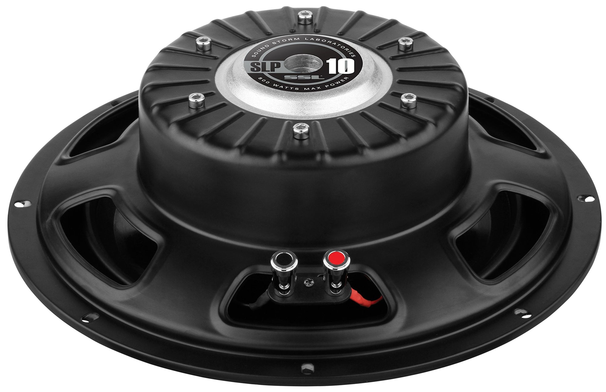 Sound Storm Labs 10 Inch SLP10 800 Watt Single 4 Ohm Voice Coil Car Subwoofer