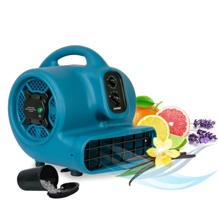 Freshen Aire XPOWER P-450NT Scented Air Mover Ionizer for Immediate Scenting, Cooling, Ventilating, & Drying of Large Areas
