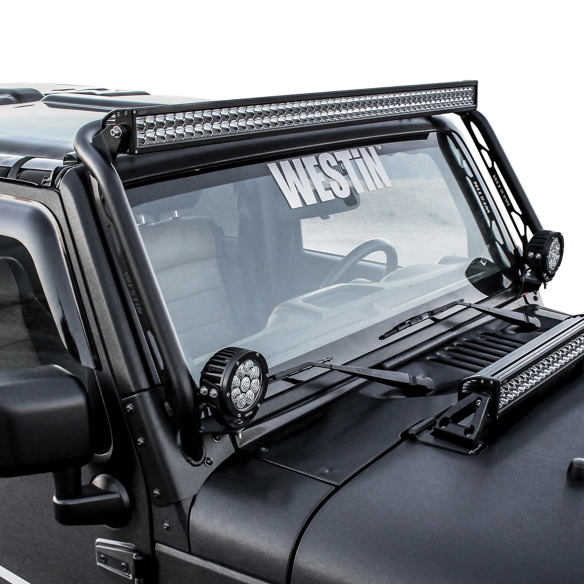 62-41005 Westin Overhead Light Loop fits 2007-2018 Wrangler JK