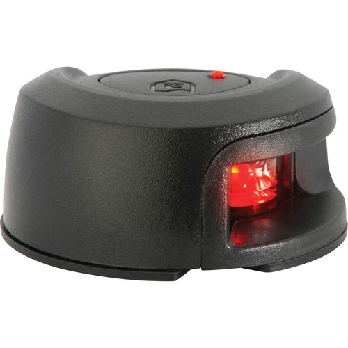 attwood LED Navigation NV2012PBR-7 - Bi-Color Light Port, Black Extra Large