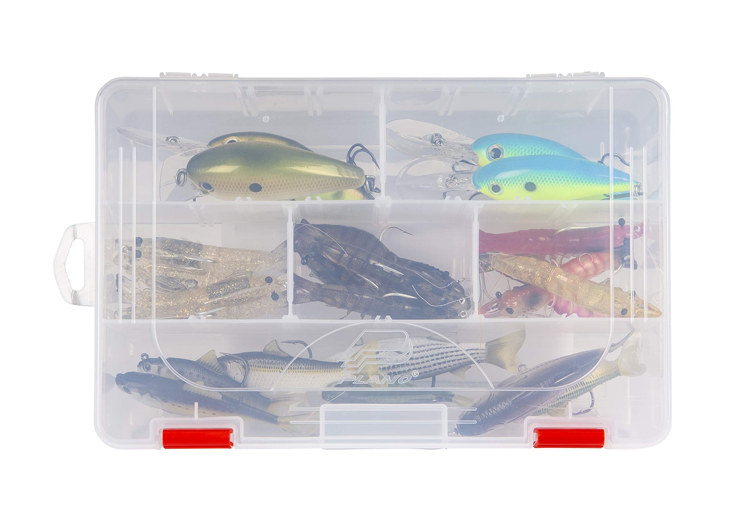 RUSTRICTOR Plano 3600 DEEP Stowaway, Premium Tackle Storage with Rust Prevention, Clear