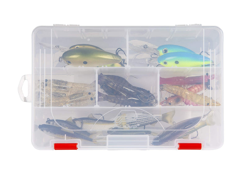 RUSTRICTOR Plano 3600 DEEP Stowaway, Premium Tackle Storage with Rust Prevention, Clear