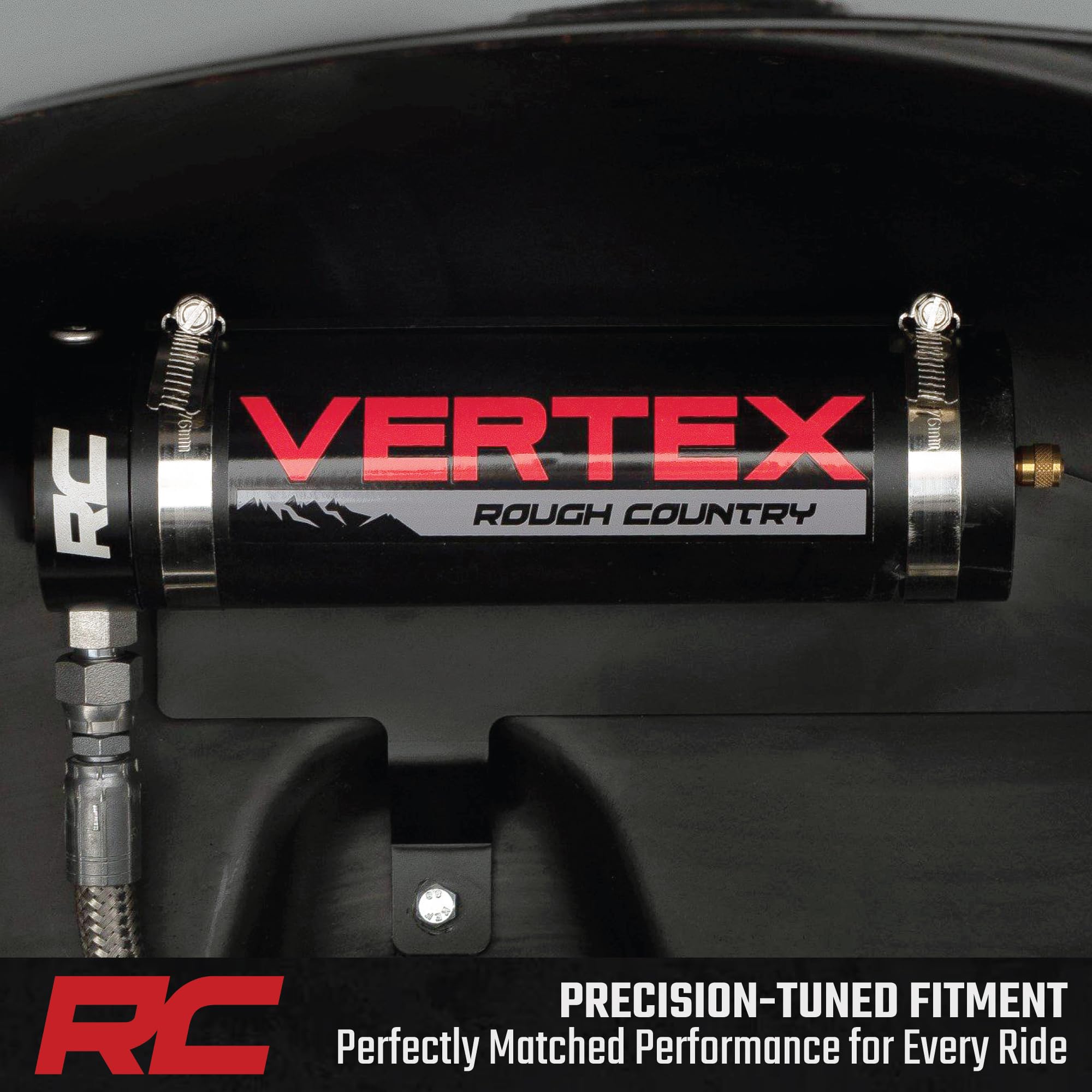 3.5" Rough Country Adjustable Vertex Coilovers for 2022-2024 Tundra 4WD - 689049
