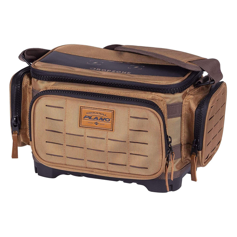 3500 Plano Guide Series Tackle Bag, Beige, Includes 5 3500 Stowaway Organization Boxes, Premium Soft Fishing Tackle Storage, Waterproof & Non-Skid Base