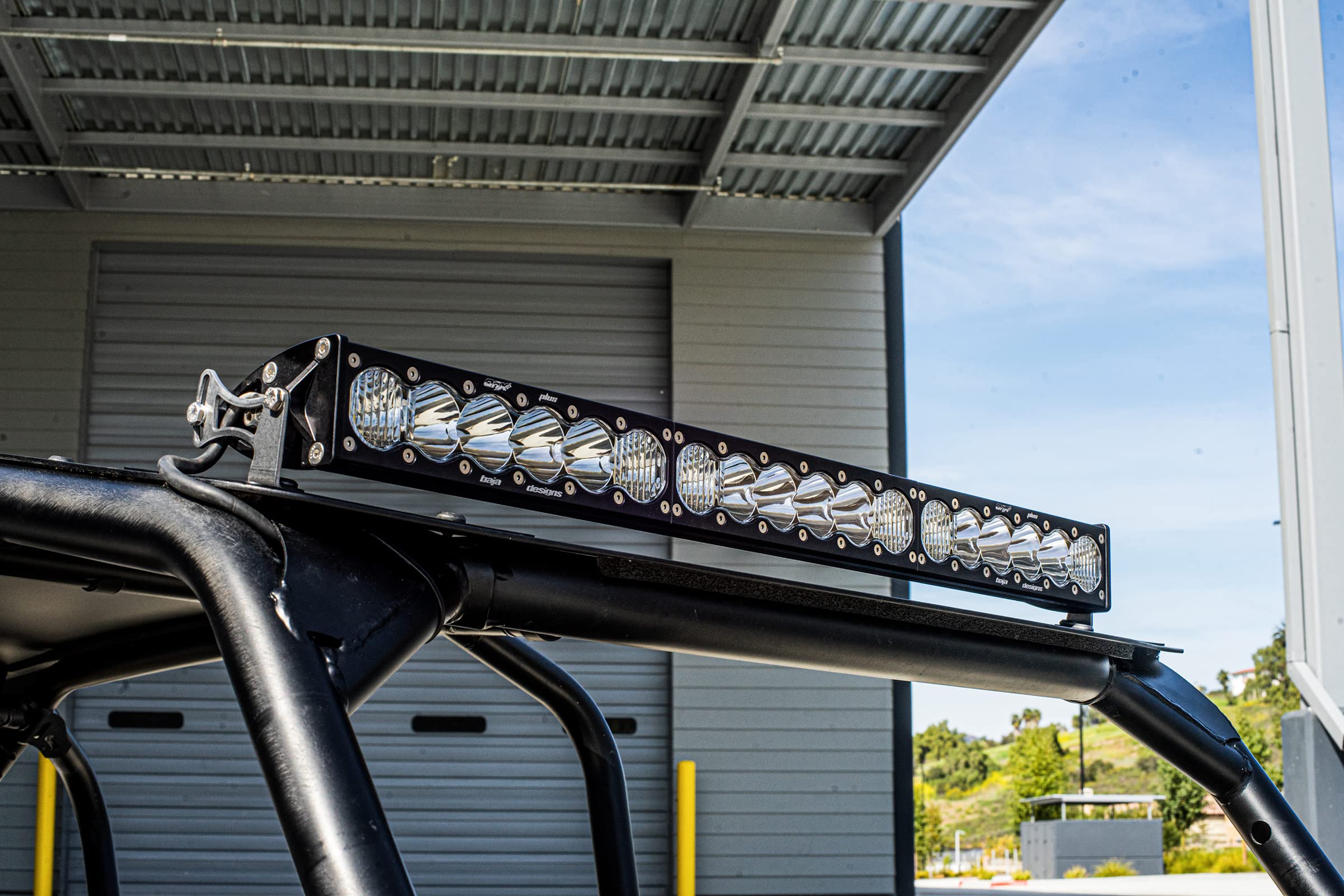 30-inch Baja DesignsS8 Roof LED Light Mount Bar Kit for Polaris RZR Turbo/S, RZR 900, RZR XP 1000 (Driving/Combo, Clear)