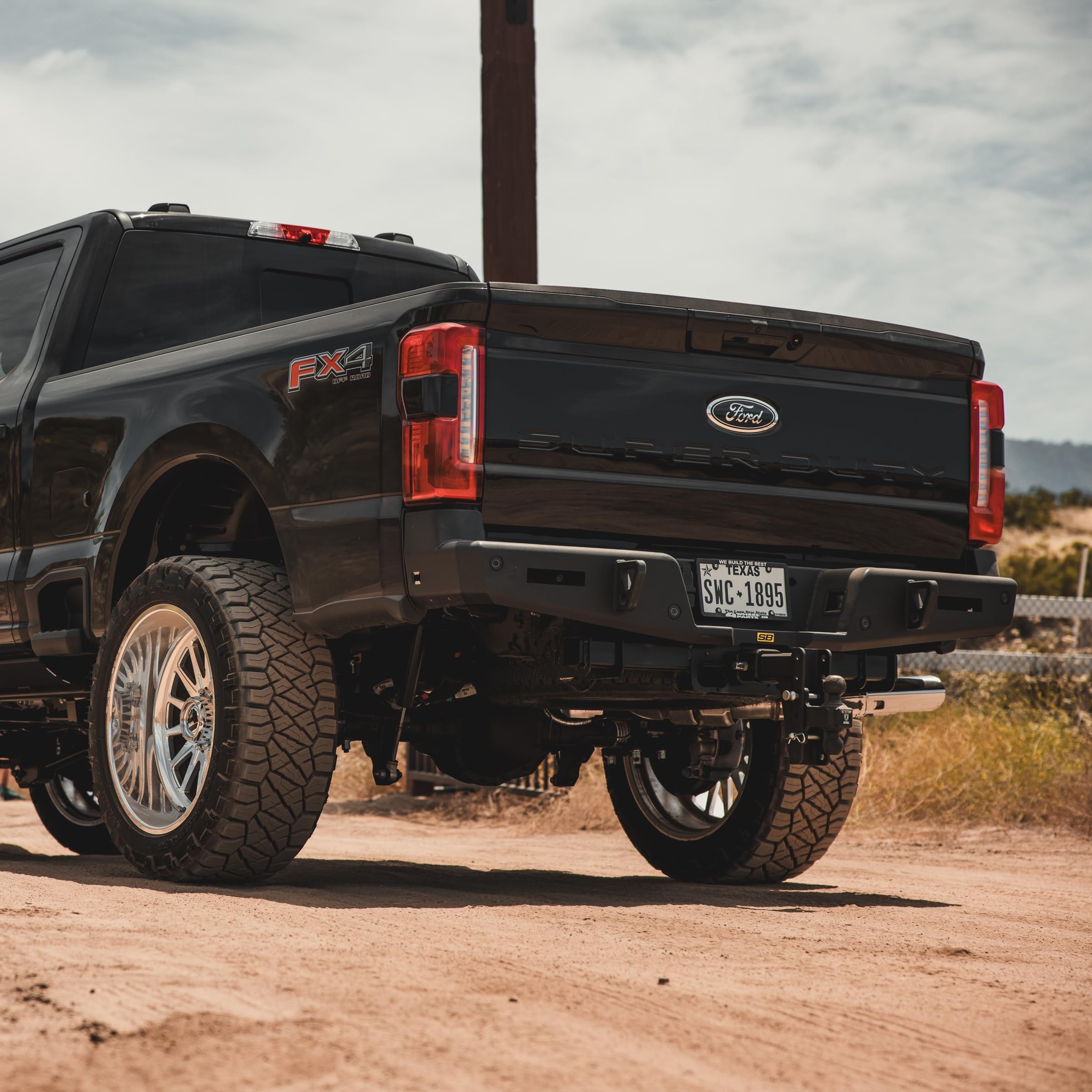 FULL SIZED SmittyBilt TRUCK BUMPER FORD F-150 REAR - SB613934
