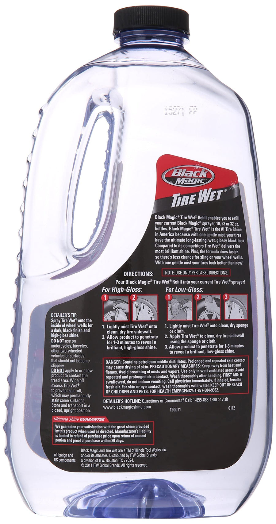 120011 Black Magic Tire Wet Trigger Spray Refill - 64 oz