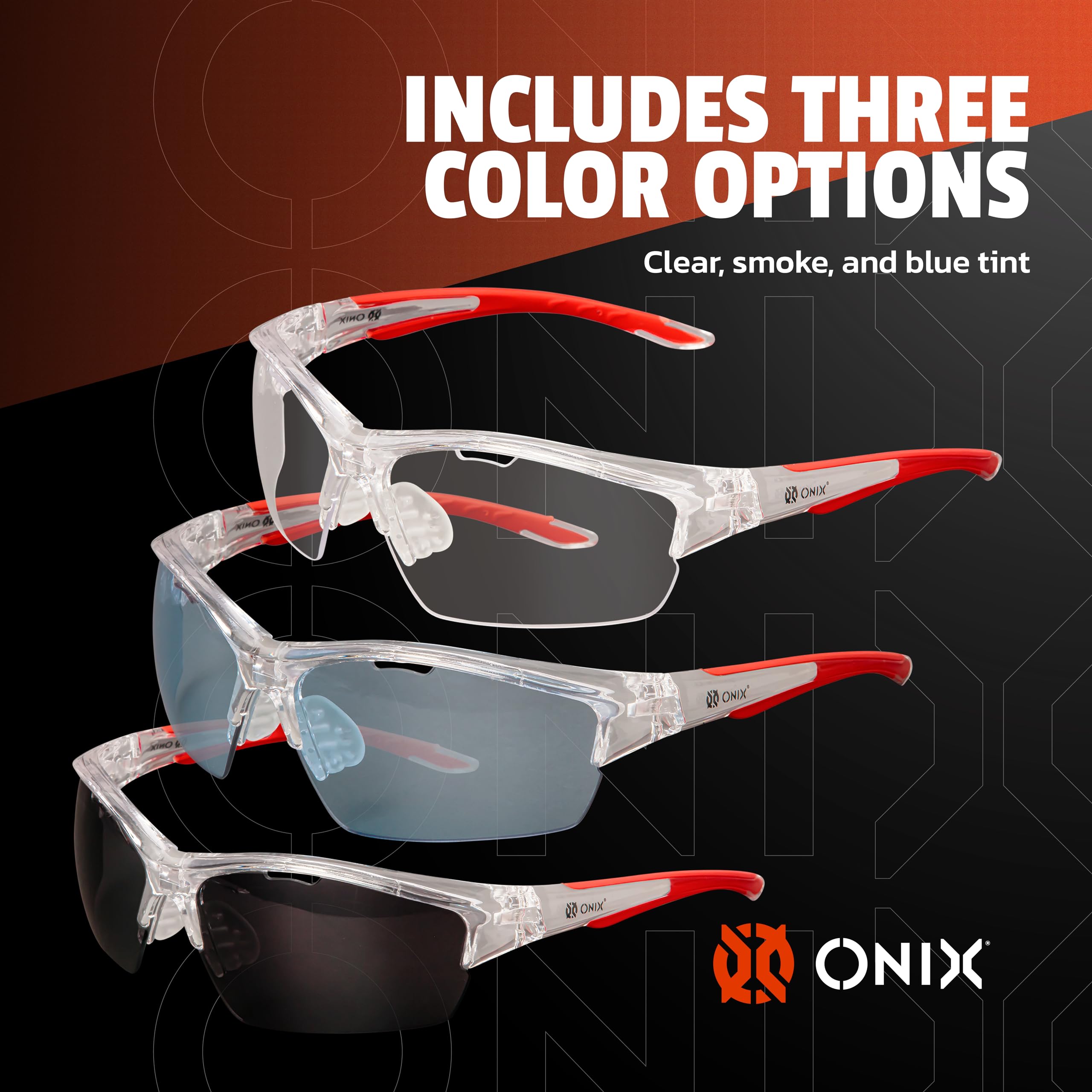 ONIX Owl Pickleball Protective Comfortable Secure Soft and NonSlip Eyewear Modern and Lightweight Design