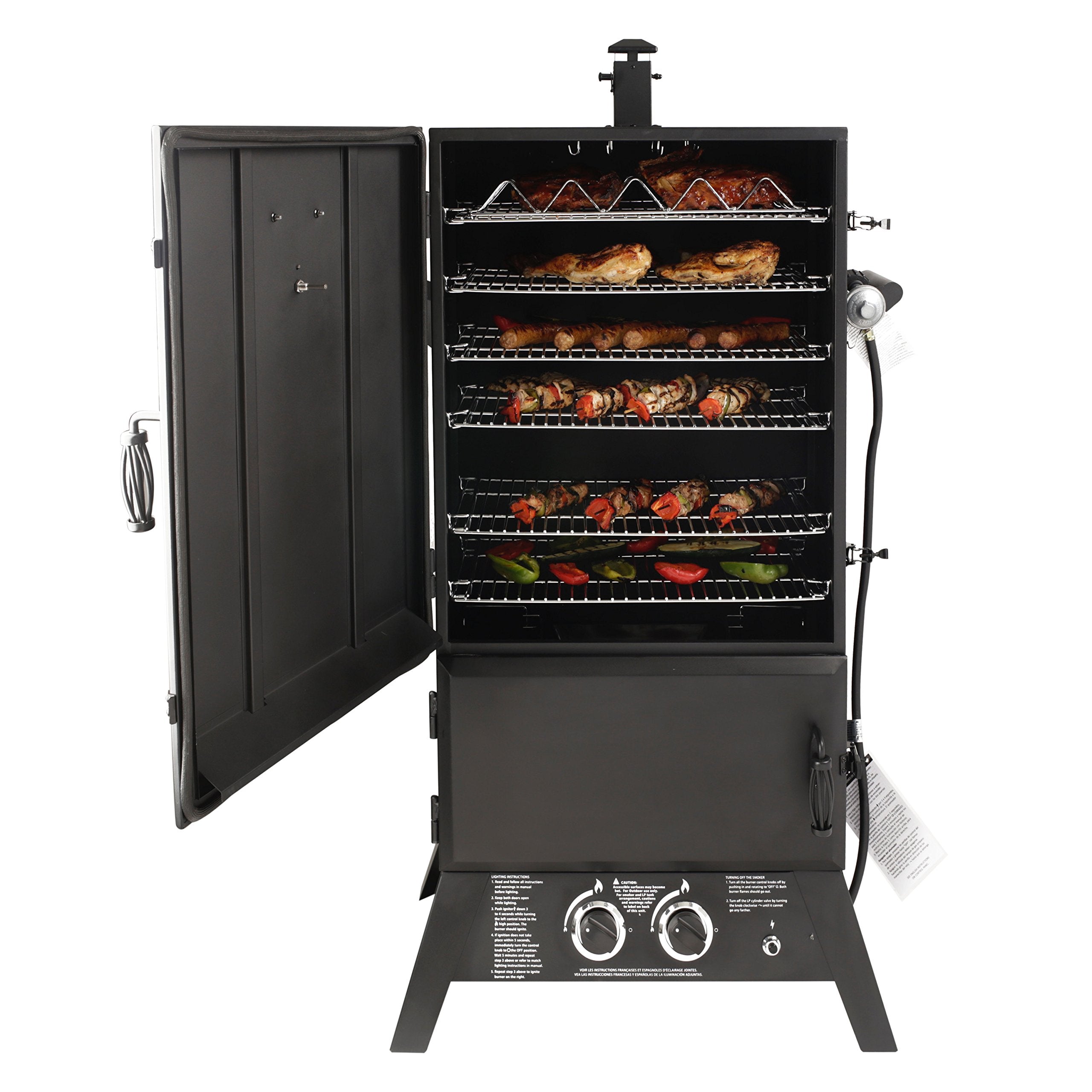 Dyna-Glo 43" Wide Body DGW1904BDP-D LP Gas Smoker