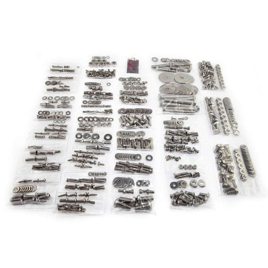 Body Fastener Kit, Soft Top | Omix-Ada | 12215.12 | OE Reference: 62402 | Fits 1987-1995 Jeep Wrangler YJ