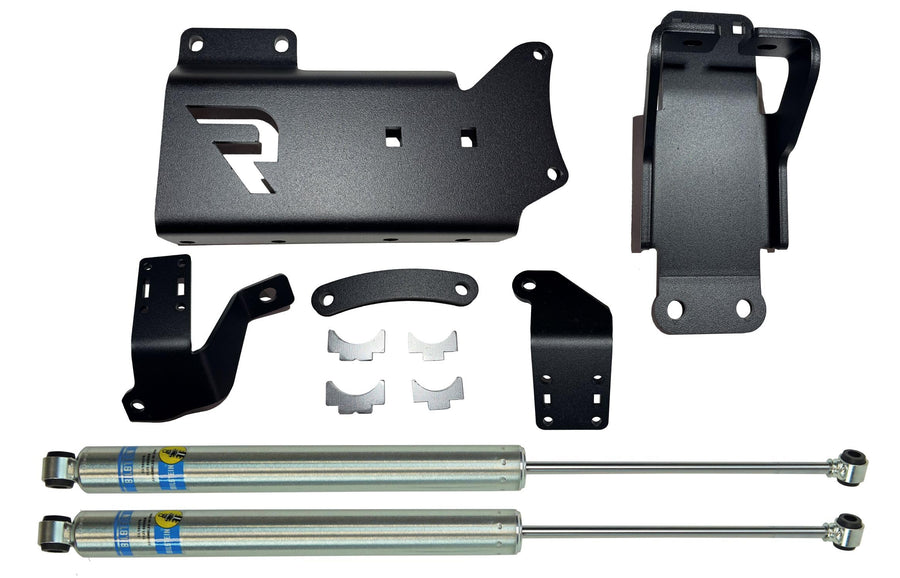 Dual Steering Stabilizer Kit SUPERLIFT SUSPENSION for RAM 2500/3500 | Bilstein 5100 Series Cylinders | 92772-1 | Fits 2014-2025 RAM 2500/3500 4WD with No Lift to Any Lift Height