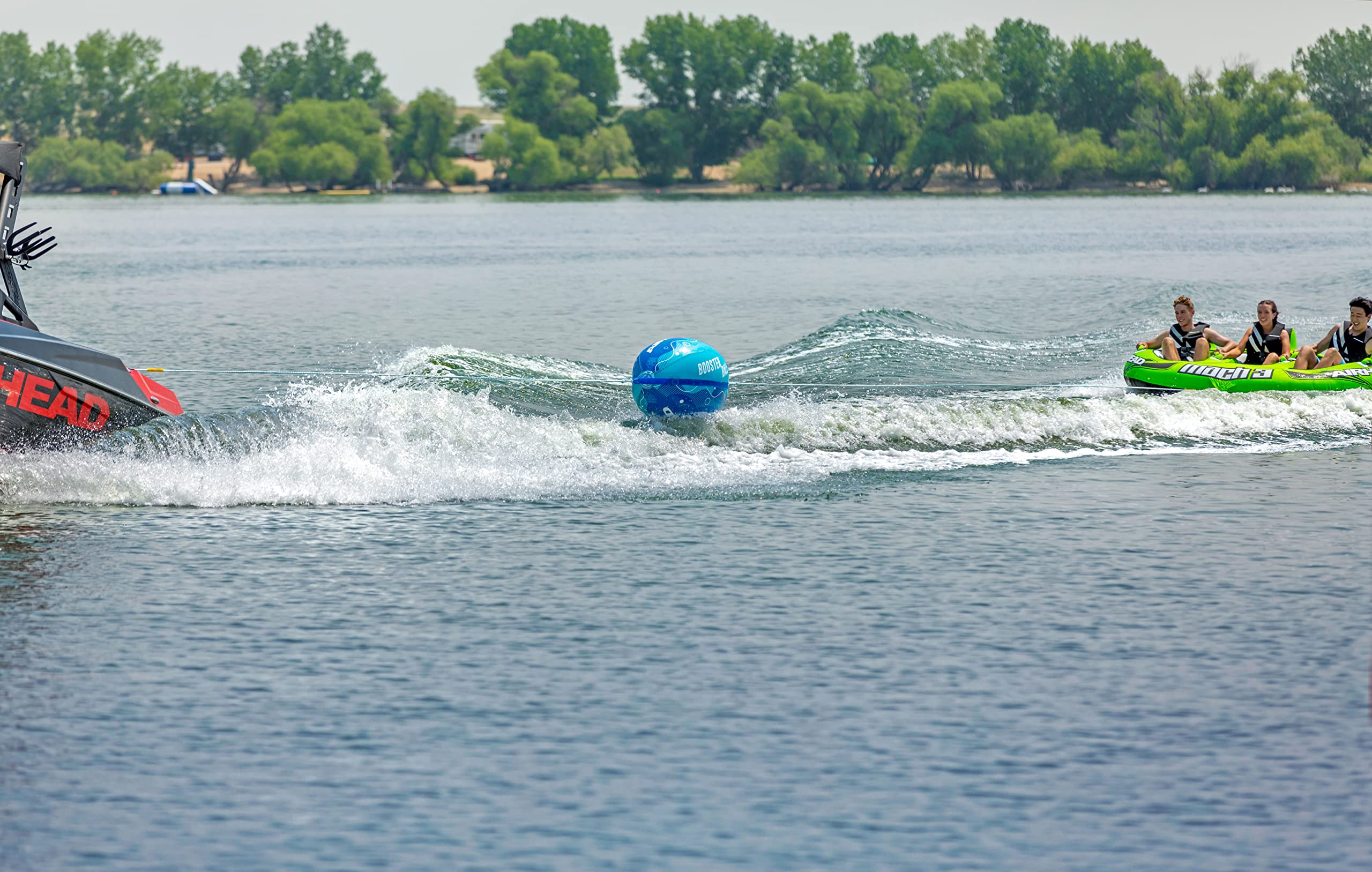 Airhead Booster Ball AHBB-2030D 4-Rider - 60',Blue