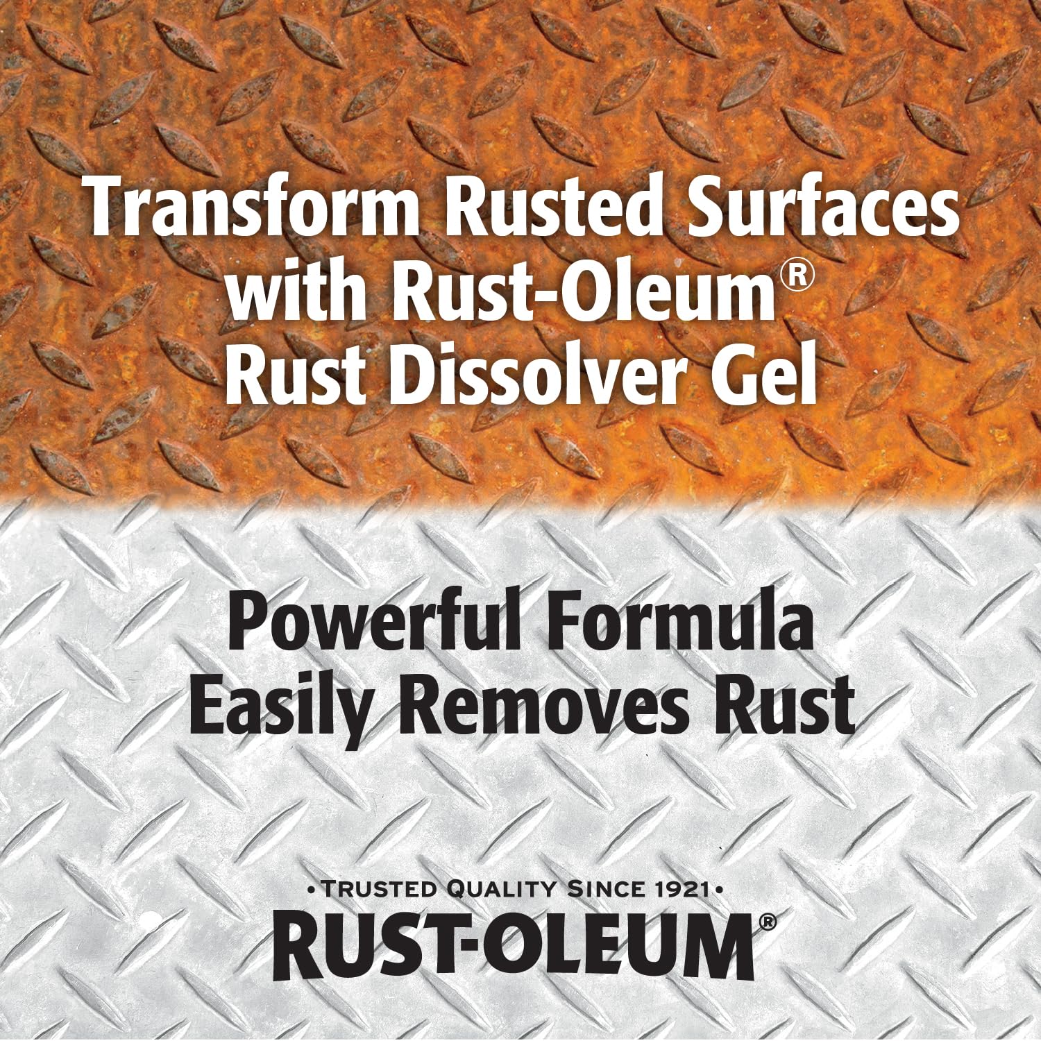 Rust-Oleum Trigger Spray Gel Rust Dissolver | Heavy-Duty Corrosion Remover for Metal Tools, Cars, Bikes, Grills, Bolts, Firearms & More | 32 oz